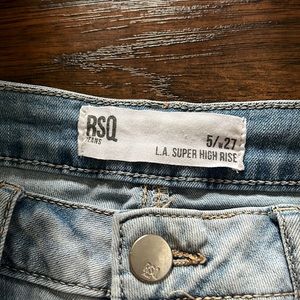 LIGHT WASH HI RISE SKINNY DENIM JEANS WOMENS SIZE 26 🐳